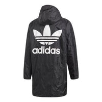adidas originals Athleisure Casual Sports Long Jacket Black CW1317