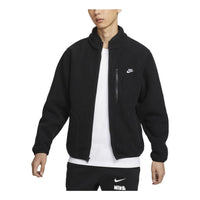 Nike Sportswear Club Fleece Jacket Asia Sizing 'Black' FZ0889-010