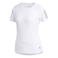 (WMNS) adidas OWN THE RUN TEE Running Sports Short-sleeve Tee White FM5812