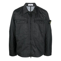 STONE ISLAND Membrana 3L TC Overshirt 'Black' 761510323-V0029
