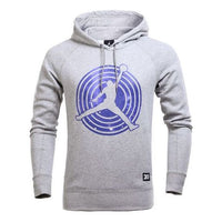 Air Jordan 11 Fleece Hoodie 'Grey Purple' 823715-063