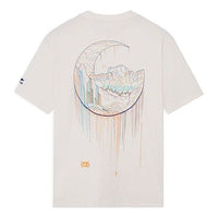 Li-Ning SS22 Logo Printing Loose Round Neck Short Sleeve Couple Style 'White' AHSS151-1