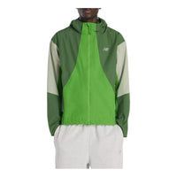 New Balance Better Run Waterproof Jacket 'Dark Alpine Green' MO53207DAE