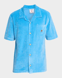 CasaBlanca Velour short sleeve shirt