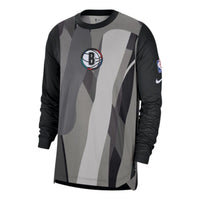 Nike NBA Brooklyn Nets Long-Sleeve 'Black' FZ0082-010